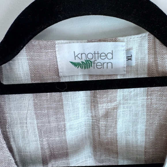 Knotted Fern linen dress - Picture 4 of 5